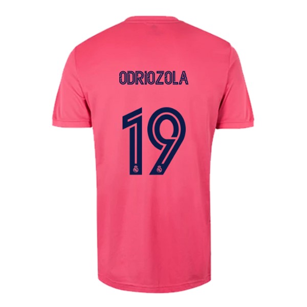 Camiseta Real Madrid 2ª NO.19 Odriozola 2020-2021 Rosa